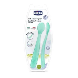 chicco-lyzeczka-6m-niebieski-soft-silicone-miekka