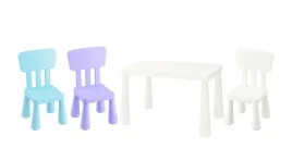 ikea-mammut-stolik-bialy-77x55cm-3-krzeselka-bialyjasnoniebieskililiowy