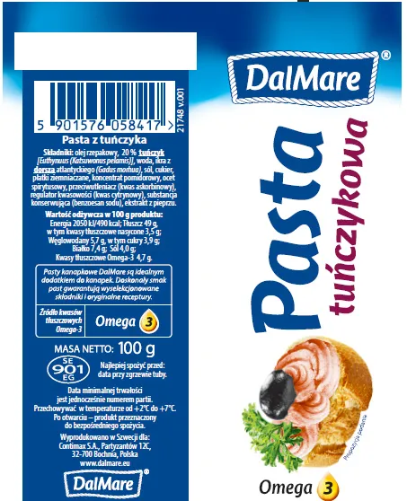 pasta-tunczykowa-100g-dalmare-rodzaj-rybna