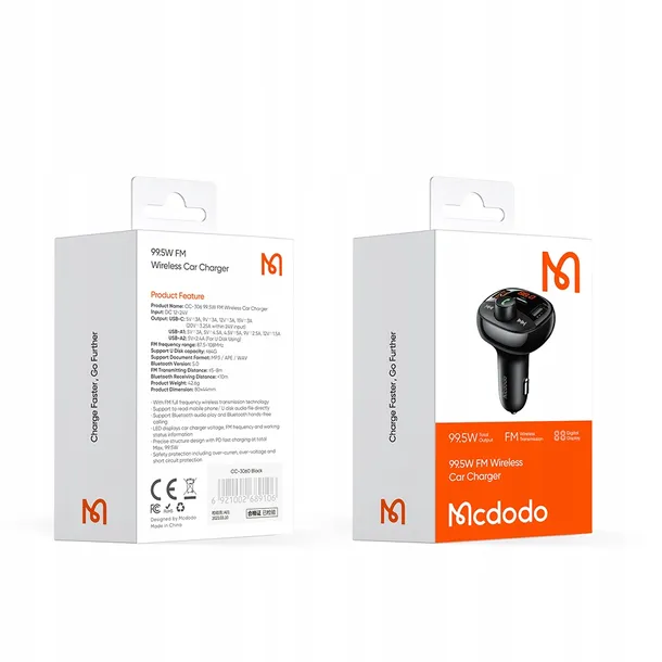 mcdodo-transmiter-fm-bluetooth-ladowarka-100w-pd-stan-nowy-model-cc-3060