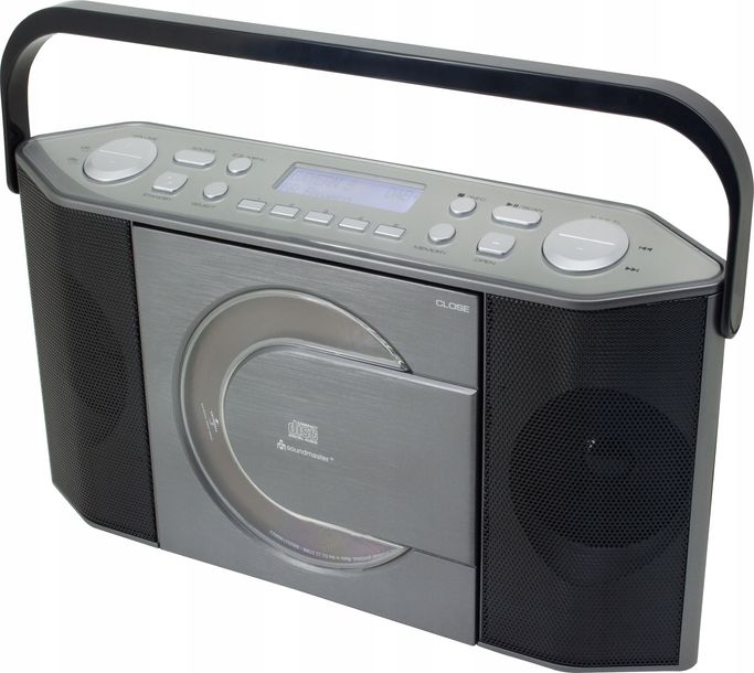 BoomBox Radio CD MP3 DAB+ FM USB AUDIOBOOK Mini Jack Soundmaster RCD1770AN