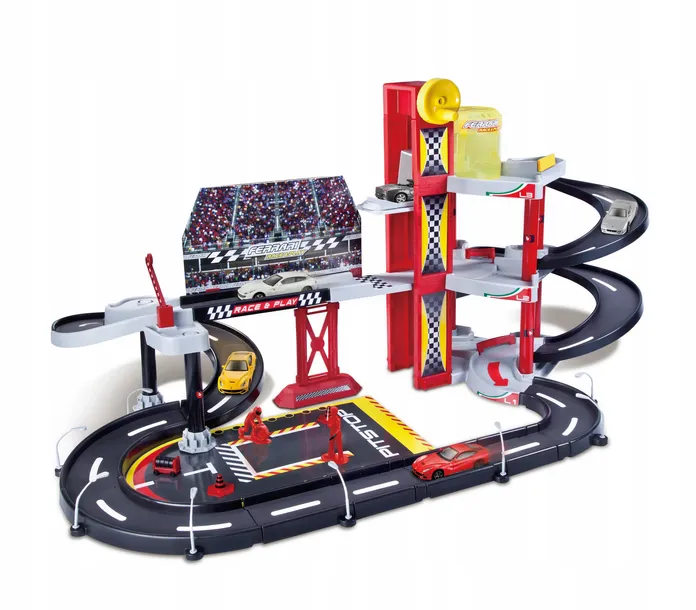 ferrari-racing-garage-1-43-bburago-stan-nowy