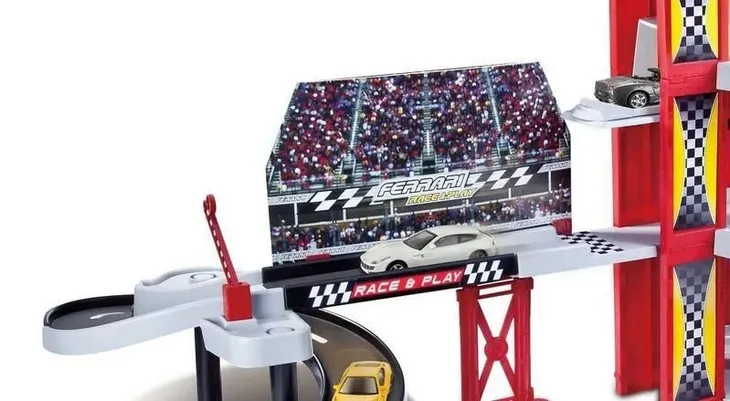 ferrari-racing-garage-1-43-bburago-stan-nowy-skala-skala-1-32