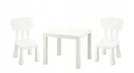 ikea-zestaw-lack-stolik-bialy-mammut-2x-krzeselko-bialy