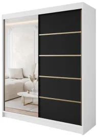 szafa-przesuwna-gold-3-180-bialy-czarny-mat-z-lustrem-uniwersalna-stylowa