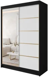 szafa-przesuwna-gold-3-150-czarny-bialy-mat-z-lustrem-uniwersalna-hit-nowa
