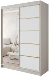 szafa-przesuwna-gold-3-150-kaszmir-bialy-mat-z-lustrem-uniwersalna-polki