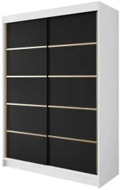 szafa-przesuwna-gold-4-150-bialy-czarny-mat-uniwersalna-nowoczesna-stylowa
