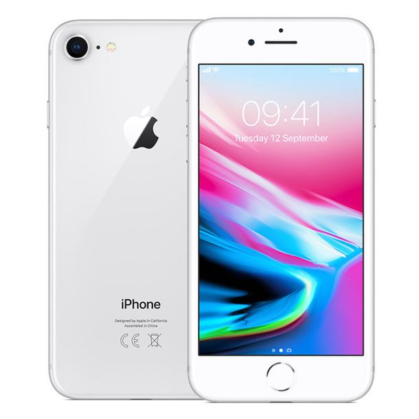 Apple iPhone 8 64GB Silver | NOWA BATERIA 100% | A