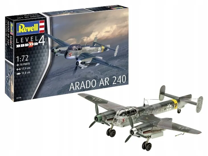 samolot-arado-ar-240-okres-ii-wojna-swiatowa