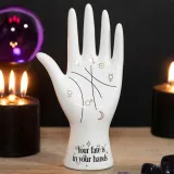 biala-ceramiczna-dlon-chiromancja-waga-z-opakowaniem-0-23-kg