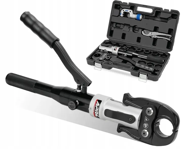 ZACISKARKA PRASA RUR MIEDŹ PEX INOX HYDRAULICZNA SZCZĘKOWA APRIL