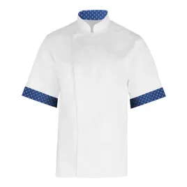 bluza-kucharska-biala-marine-rekaw-krotki-roz-l