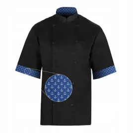 bluza-kucharska-czarna-marine-rekaw-krotki-roz-xl