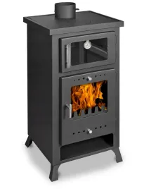 piec-wolnostojacy-koza-kominek-85kw-sprawnosc-82percent-piekarnik-solidny-polski