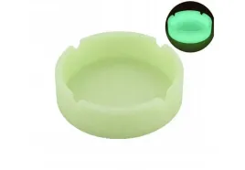 fluorescencyjna-silikonowa-popielniczka-zielona