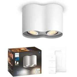 lampa-sufitowa-led-oprawa-natynkowa-pillar-biala-2xgu10-philips-hue-pilot