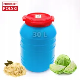 beczka-spozywcza-do-kiszenia-30l-wielofunkcyjny-pojemnik-niebieski