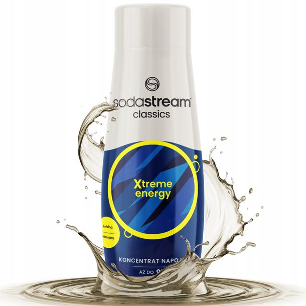 Syrop smakowy koncentrat sok do saturatora SodaStream energy drink 440ml