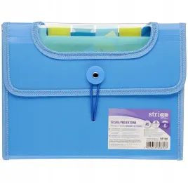 teczka-z-przegrodkami-a5-strigo-pp-6-przekladkami-niebieska-jasna-mocna