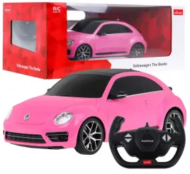 autko-r-c-volkswagen-beetle-1-14-rastar-rozowy-zdalnie-sterowane