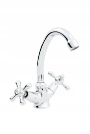 bateria-umywalkowa-stojaca-hydroland-retro-srebrny-b203