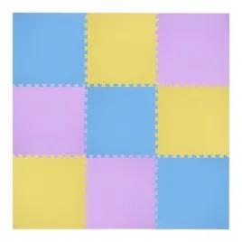 mata-puzzle-multipack-one-fitness-mp10-zolto-niebiesko-fioletowe-9-elemento