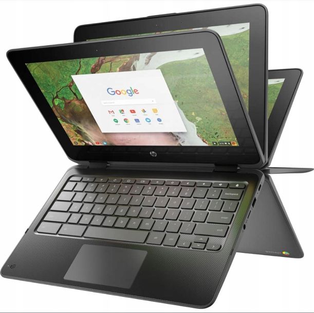 Dotykowy Laptop | HP Chromebook x360 G1 EE | Celeron 4GB 32GB eMMC