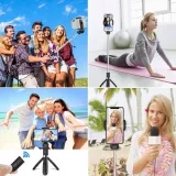 tech-protect-l01s-bluetooth-selfie-stick-tripod-black-stan-nowy-rodzaj-selfie-stick