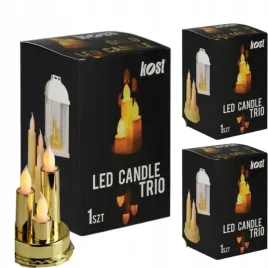 swieca-ledowa-trio-gold-kost-14-cm-x-3-sztuki