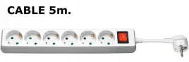 microconnect-6-way-schuko-power-strip-5m-bialy