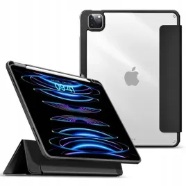 estuff-etui-pod-rysik-ipad-pro-12-9-2022-2021-black-front-transparent-back