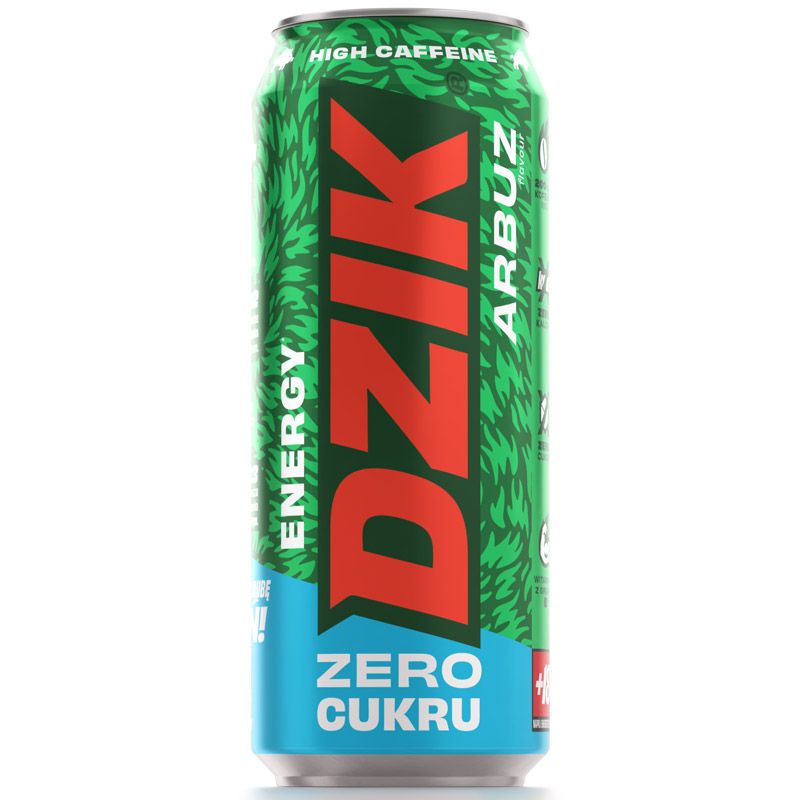 WKDZIK Dzik Energy Zero Kalorii 500ml Watermelon – 205425947 - ERLI.pl