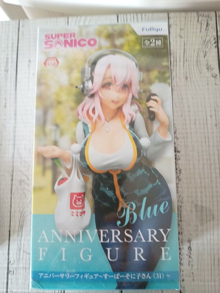 SUPER SONICO Animation Hand　 Toys フィギュア Figurka Furyu Super Sonico Anniversary Figure Super Sonico