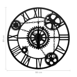 zegar-scienny-brazowy-80-cm-metal-stan-nowy