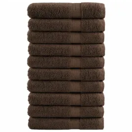 reczniki-premium-solund-10-szt-brazowe-100x200-cm