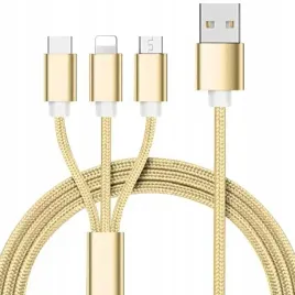 kabel-usb-do-ladowania-smarfona-usb-c-micro-usb-lihgtning-zloty-1m