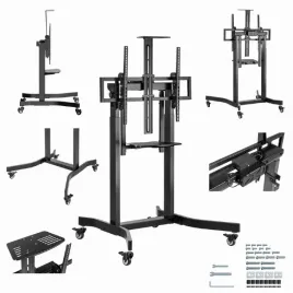 mobilny-stojak-na-telewizor-uchwyt-na-kolkach-do-tv-55-100-vesa