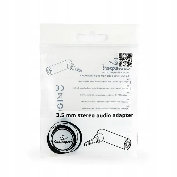 gembird-adapter-audio-mini-jack-3-5mm-katowy-stereo-katowy-90-marka-gembird