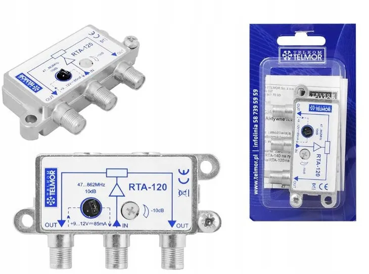 splitter-telkom-telmor-rta-120-certyfikat-ce