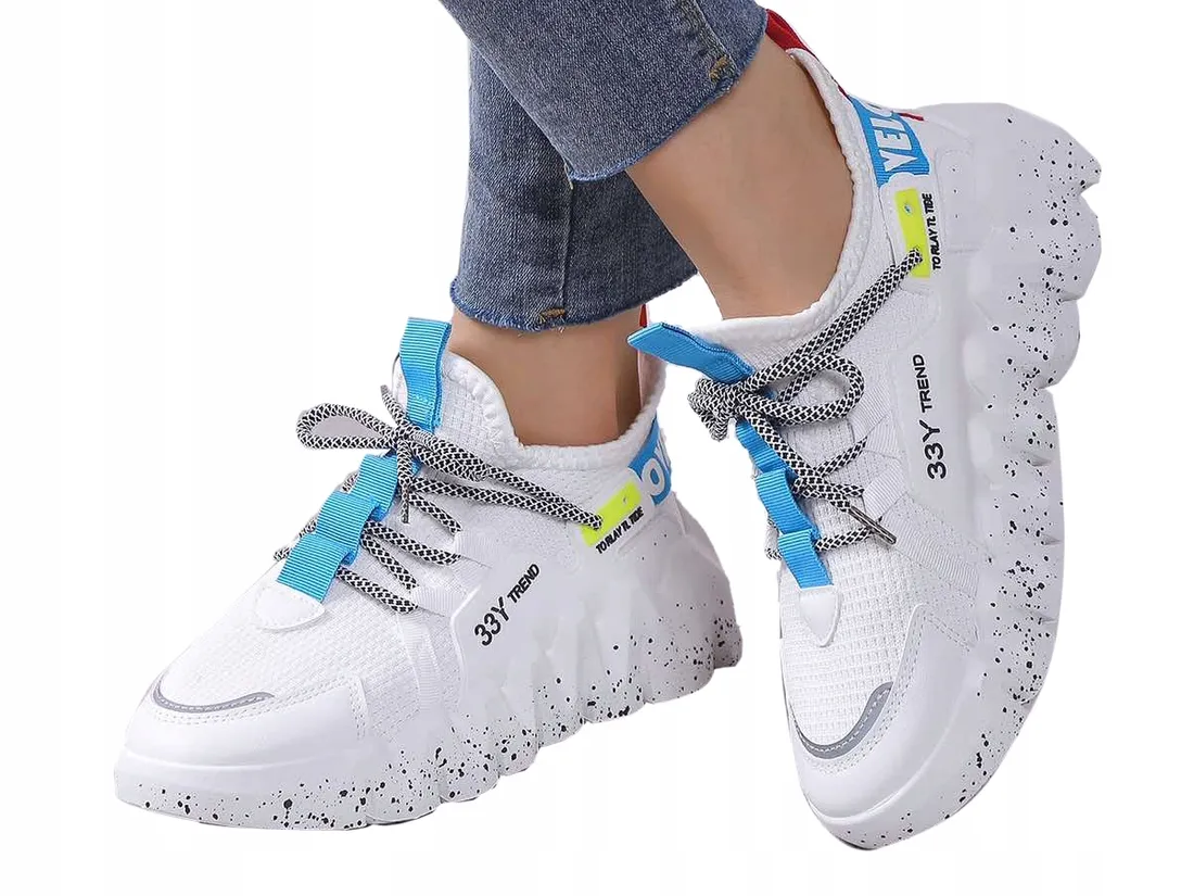 Fuksjowe Buty Sportowe Adidasy 33Y Trend – 205940564 - ERLI.pl