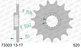 zebatka-napedowa-przod-moto-stalowa-afa-73303-14