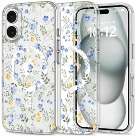tech-protect-magmood-etui-do-iphone-16-do-magsafe-spring-flowers-ochrona