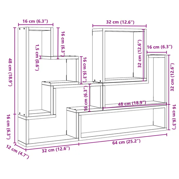 polka-scienna-szarosc-betonu-96x12x64-cm-stan-nowy-material-drewno