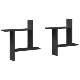 polki-scienne-2-szt-czarne-50x12x50-cm