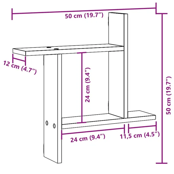 polki-scienne-2-szt-brazowy-dab-50x12x50-cm-stan-nowy-material-inny