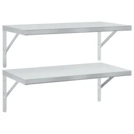 polki-scienne-2-szt-75x40-cm-srebrna-stal-nierdzewna