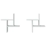 polki-scienne-2-szt-biale-38x12x38-cm-stan-nowy-producent-vidaxl