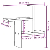 polki-scienne-2-szt-biale-38x12x38-cm-producent-vidaxl