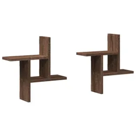 polki-scienne-2-szt-brazowy-dab-38x12x38-cm